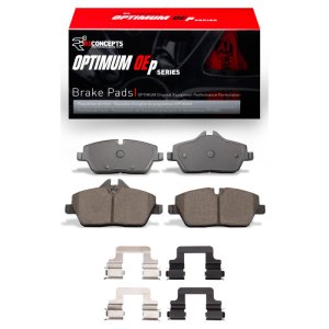 BMW 120i Brake Pads - Front - R1 Concepts - Optimum OE - `06-`24